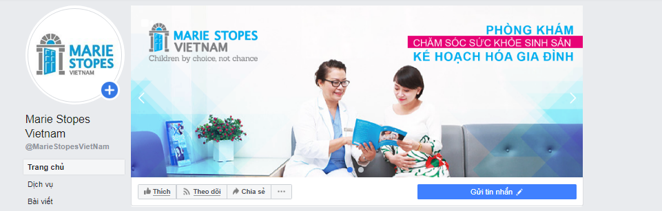 Fanpage chính thức của Marie Stopes Việt Nam
