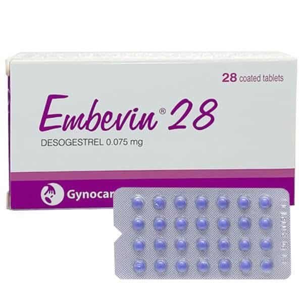 Thuốc tránh thai Embevin 28.