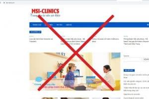 Cảnh báo: Xuất hiện website mạo danh Dr. Marie
