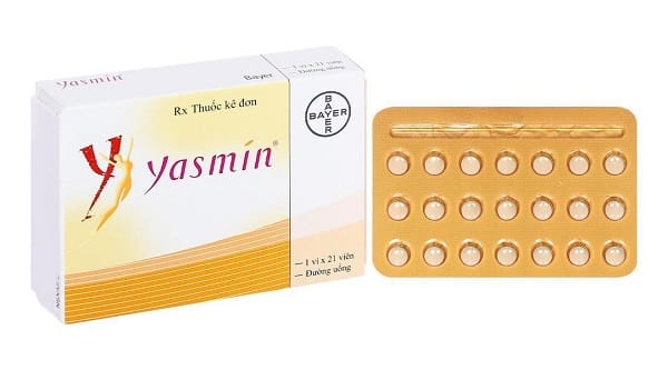 Thuốc tránh thai hàng ngày loại 21 viên Yasmin