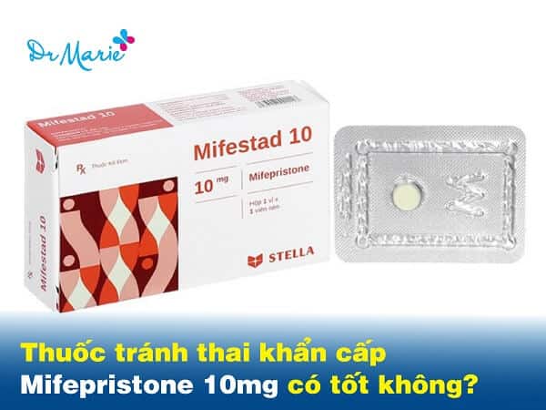 Thuốc tránh thai khẩn cấp Mifepristone 10mg khá phổ biến trên thị trường