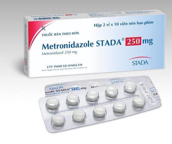 Thuốc uống Metronidazole có thể được dùng để chữa huyết trắng